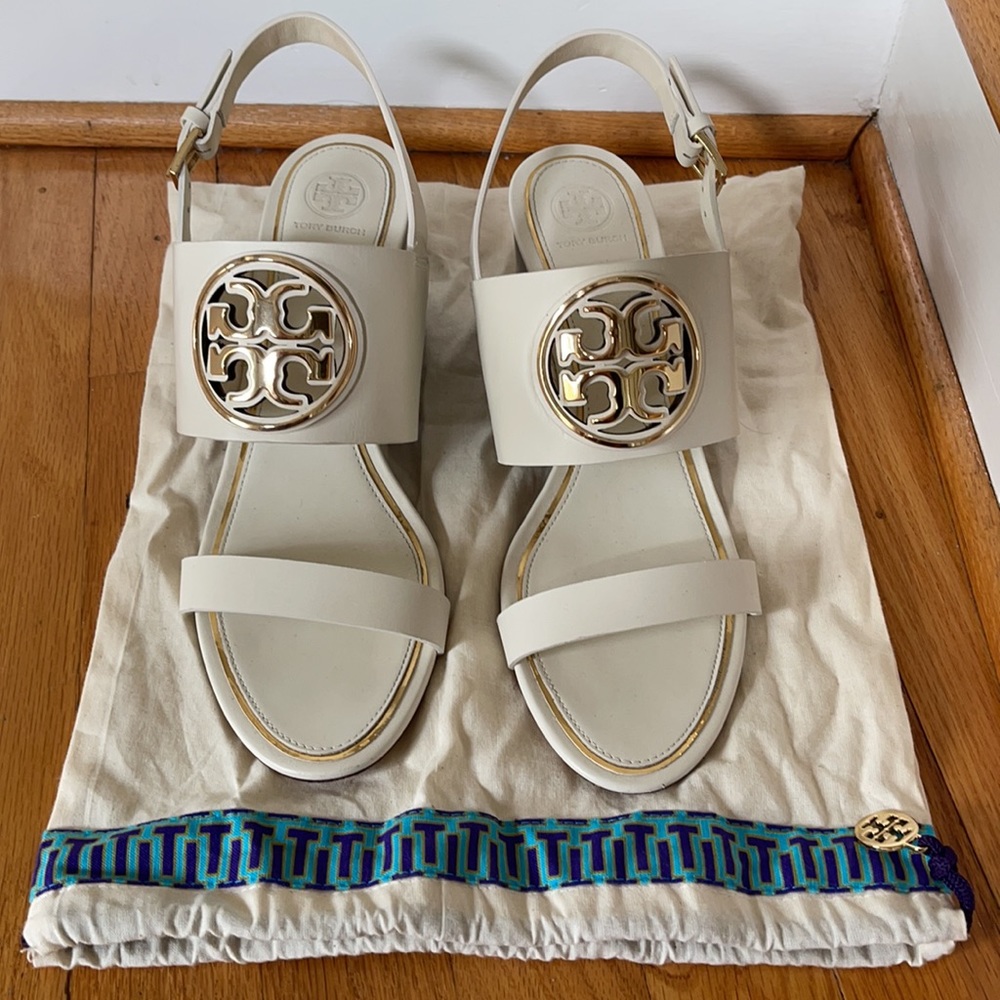 Tory Burch Wedges Sandals with dust bag